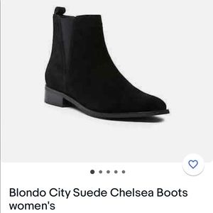Blondo City Suede Chelsea Boots - Size 7M